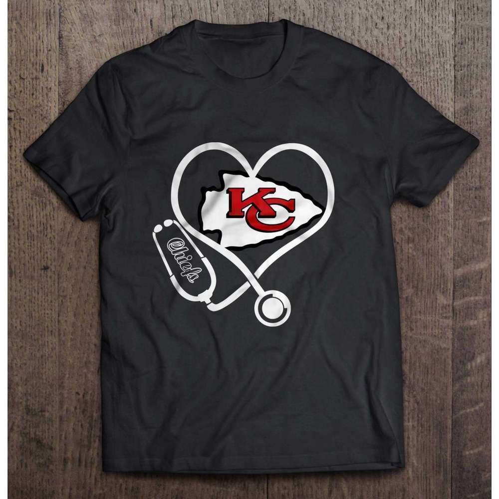Kansas City Chiefs Nurse Stethoscope Fan Unisex T-Shirt